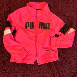 Girls PUMA track jacket